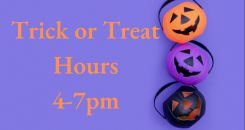 Trick or Treat Hours