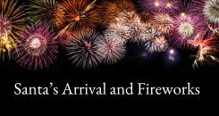 Fireworks Santa