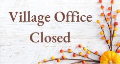 Thanksgiving closed