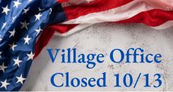 Columbus Day Closure